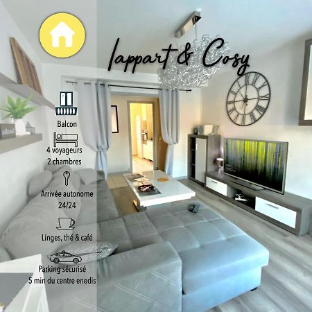 Le Cafe Charmant, Appartement Dans Immeuble Avec Parking Barriere, Balcon L'Arbresle Exterior photo