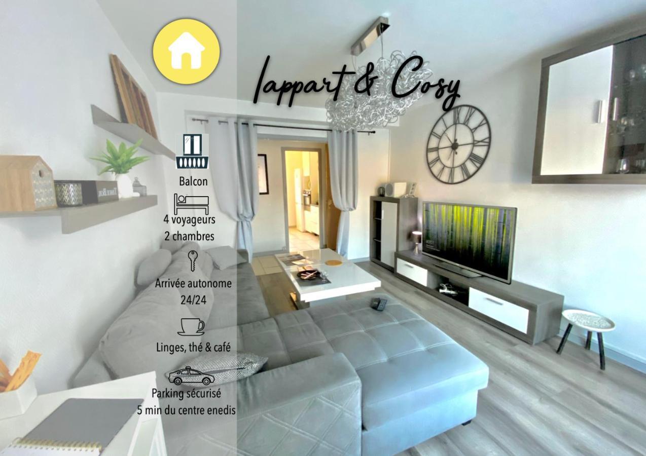 Le Cafe Charmant, Appartement Dans Immeuble Avec Parking Barriere, Balcon L'Arbresle Exterior photo